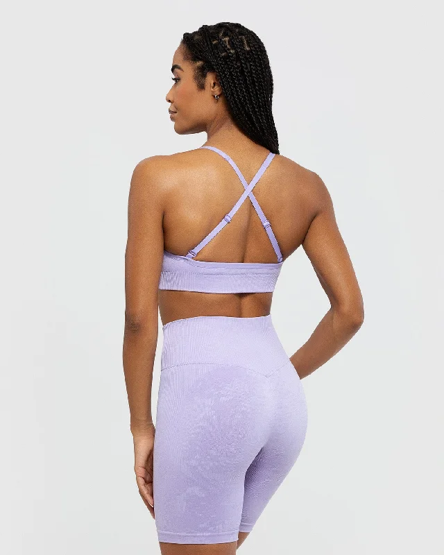 Evolution Seamless Low Back Bra | Iris