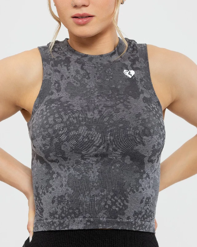 Evolution Seamless Midi Tank | Graphite