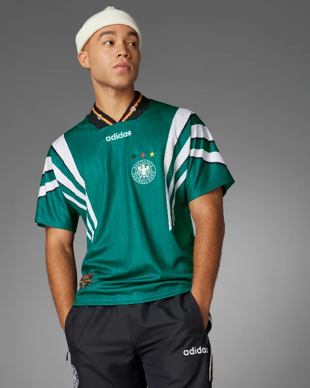 Germany 1996 Away Jersey - Green / Black