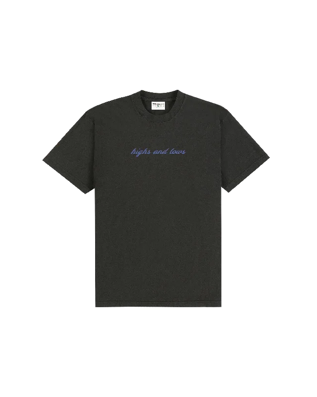 Harmony and Leisure T-shirt - Vintage Black