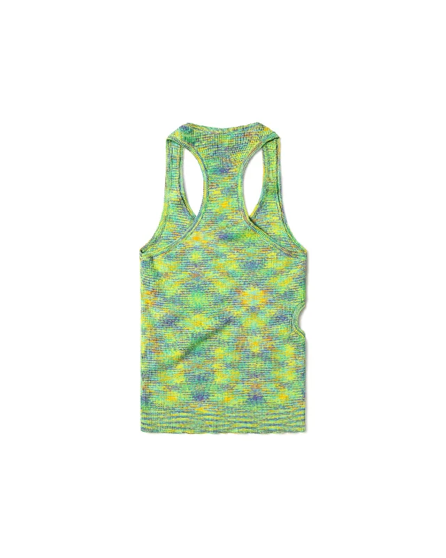 Holey Space Dye Vest - Green