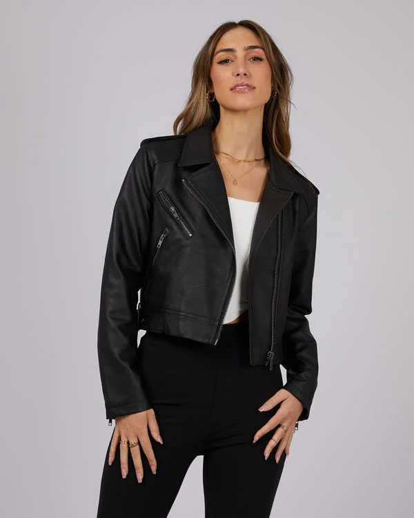 Jorge Demi Moto Jacket Black