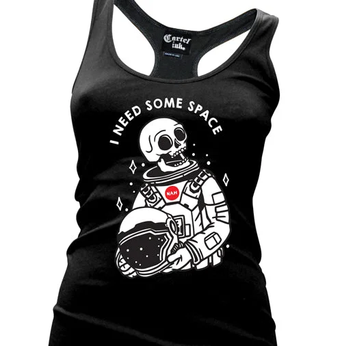 Need Some Space Women's Racer Back Tank Top