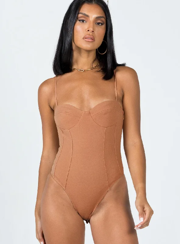 Oakland Bodysuit Beige