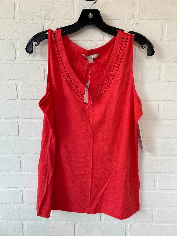 Orange Top Sleeveless Banana Republic, Size M