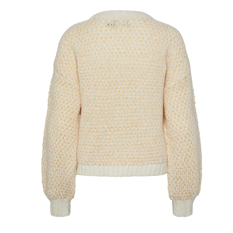 Pieces Miran Jumper Yellow