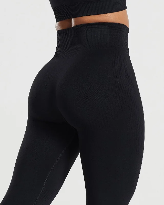 Power Seamless Leggings | Black