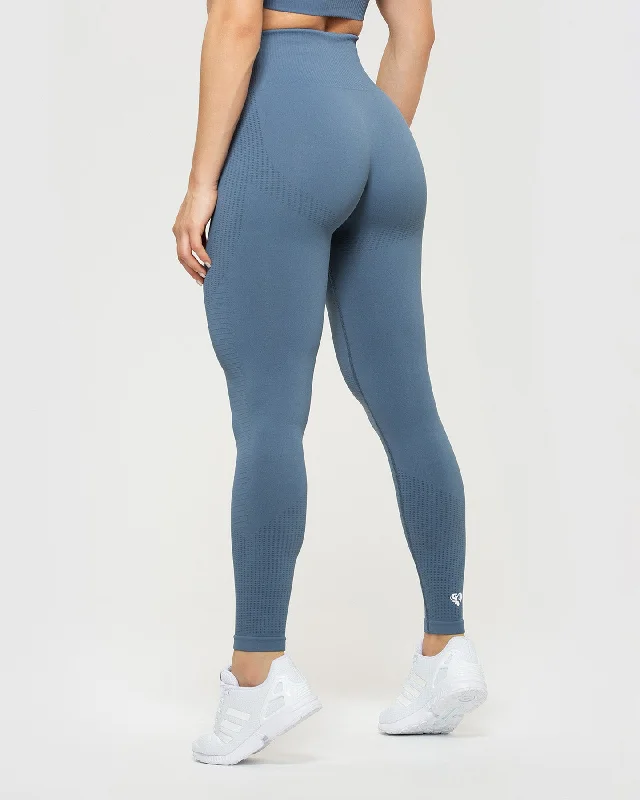 Power Seamless Leggings | Smoke Blue