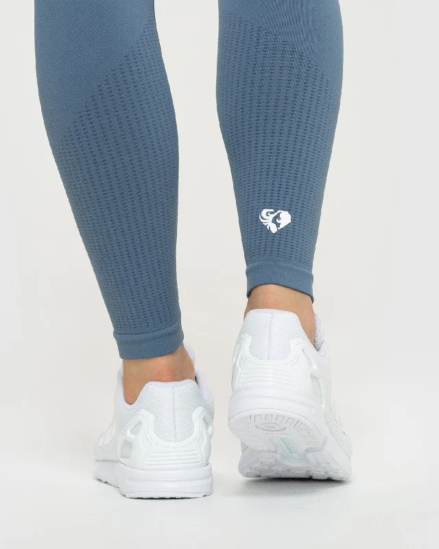 Power Seamless Leggings | Smoke Blue