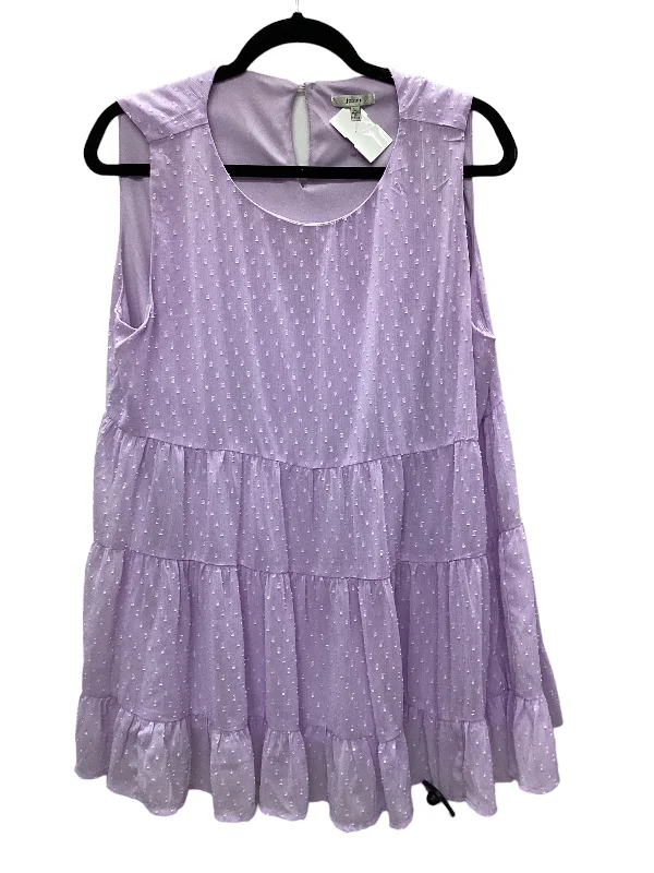 Purple Top Sleeveless Jodifl, Size L