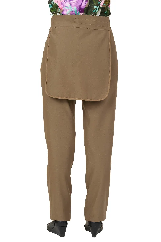 Back-Panel Adaptive Pants - Sara | Tan