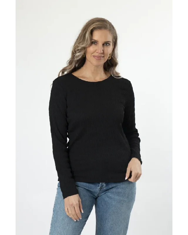 Stella + Gemma Haven Top Black