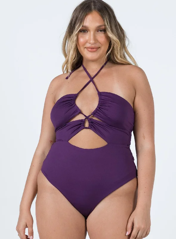 Stevie Bodysuit Purple