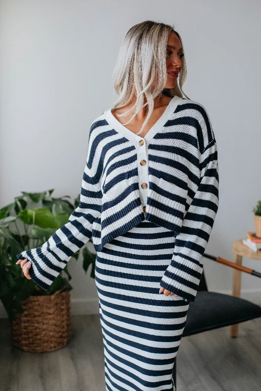 Sullivan Striped Cardigan